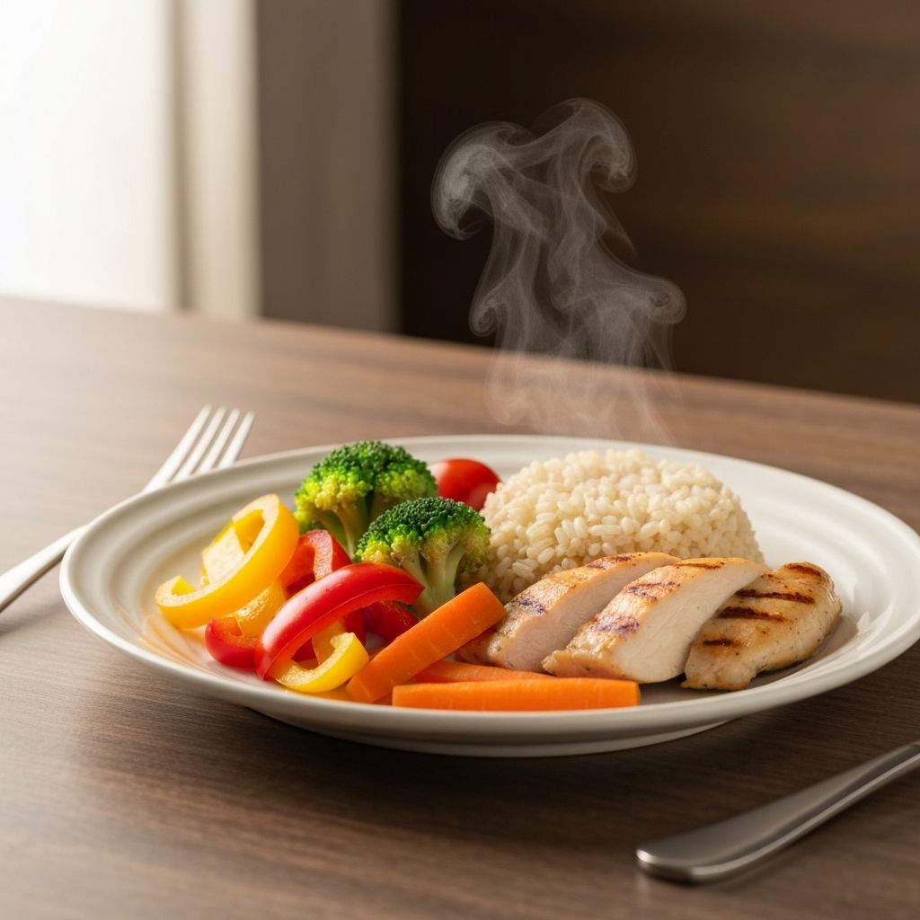 Balanced meal planning education